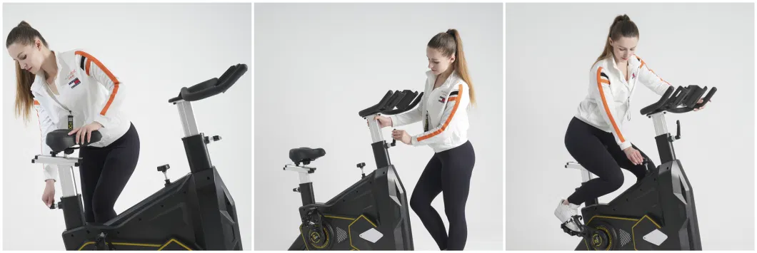 New Indoor Exercise Spin Bike Stationary Bicycle Cardio Fitness Cycling Magnetic Exercise Bikes
