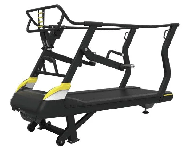 High Quality Steel Cardio Training Fitness Gym Equipment Magnet Resistance Adjustment Mechanical Treadmill