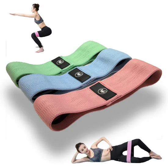 Fitness Training Latex Resistance Rubber Pulling up Yoga Exercise Bands for Home Gym