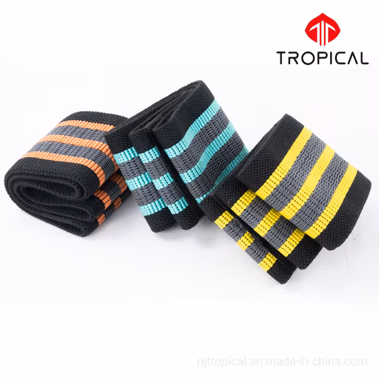 Loop Circle Home Fitness Gym Sport Hip Resistant Set Eco Latex Cotton Polyester Booty Shaping Yoga Supplies Resistance Bands